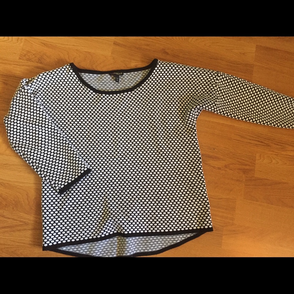 Express dot sweater